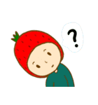 Cute Strawberry girl（個別スタンプ：32）