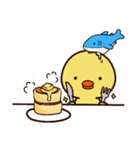 ぴよシャーク（個別スタンプ：13）
