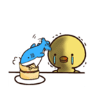ぴよシャーク（個別スタンプ：15）