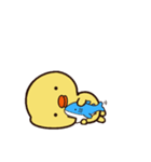 ぴよシャーク（個別スタンプ：22）