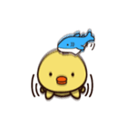 ぴよシャーク（個別スタンプ：23）