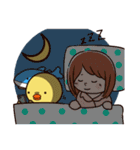 ぴよシャーク（個別スタンプ：34）