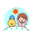 ぴよシャーク（個別スタンプ：35）