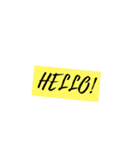 EVERYDAY STICKER No. 1（個別スタンプ：2）
