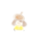 ベレー帽のボブ子（個別スタンプ：6）