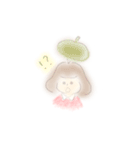 ベレー帽のボブ子（個別スタンプ：8）