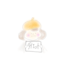 ベレー帽のボブ子（個別スタンプ：23）