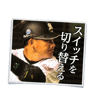 井口資仁「心の軸」（個別スタンプ：16）