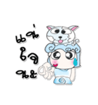 ^__^ ！ My name is Narak....Dog.（個別スタンプ：10）