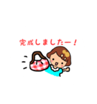 sewing girl（個別スタンプ：8）