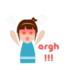 Rin : Cute Girl（個別スタンプ：2）