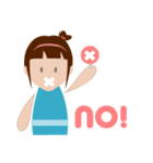 Rin : Cute Girl（個別スタンプ：11）