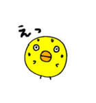 シュールひよこさん（個別スタンプ：36）
