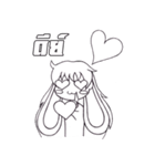 Ashley, The Bunny Girl (TH)（個別スタンプ：6）