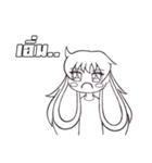 Ashley, The Bunny Girl (TH)（個別スタンプ：22）