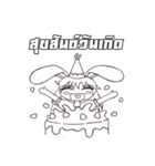 Ashley, The Bunny Girl (TH)（個別スタンプ：36）