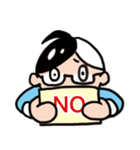 私事できるくん（個別スタンプ：4）