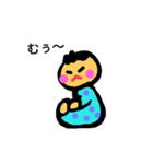 かわいく愛らしい赤ちゃん（個別スタンプ：3）