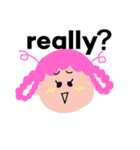 ほんわかgirls（個別スタンプ：7）