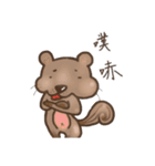 The crazy＆funny＆cute squirrel（個別スタンプ：2）