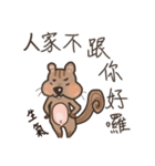 The crazy＆funny＆cute squirrel（個別スタンプ：13）