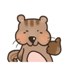 The crazy＆funny＆cute squirrel（個別スタンプ：19）