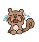 The crazy＆funny＆cute squirrel（個別スタンプ：35）