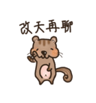 The crazy＆funny＆cute squirrel（個別スタンプ：39）