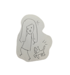 にゃでろねこ（個別スタンプ：3）