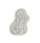 にゃでろねこ（個別スタンプ：6）