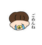 語彙力のない双子のあかちゃんとアニマル（個別スタンプ：3）