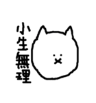 顔の大きな猫（個別スタンプ：8）