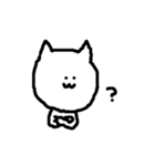 顔の大きな猫（個別スタンプ：14）