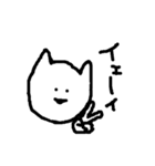 顔の大きな猫（個別スタンプ：21）