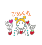 うさぎさんと女の子（個別スタンプ：9）