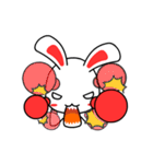 boxer rabbit（個別スタンプ：3）