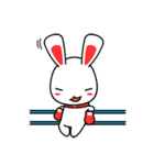 boxer rabbit（個別スタンプ：6）