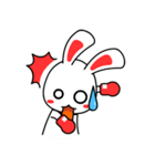 boxer rabbit（個別スタンプ：9）