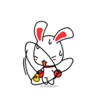 boxer rabbit（個別スタンプ：12）