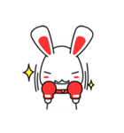 boxer rabbit（個別スタンプ：16）
