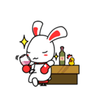 boxer rabbit（個別スタンプ：18）