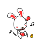 boxer rabbit（個別スタンプ：19）