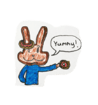 Rabbit Crazy 1（個別スタンプ：1）