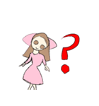 りんが作ったかわいい女の子スタンプ（個別スタンプ：4）