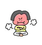 性別不明、年齢不詳の自由キャラ（個別スタンプ：16）