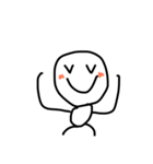 普通の棒人間（個別スタンプ：7）