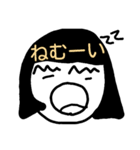 Japanese girl, Kuroka-san（個別スタンプ：5）