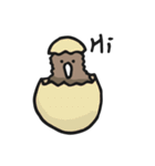 Kiwi's daily-QI-BI（個別スタンプ：1）