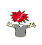 Hollow T-shirt Man（個別スタンプ：7）