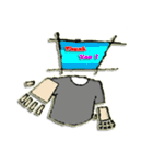 Hollow T-shirt Man（個別スタンプ：8）